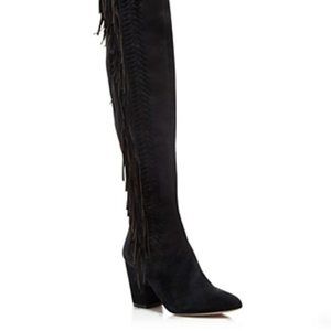 Rebecca Minkoff Inez Fringe OTK Boot